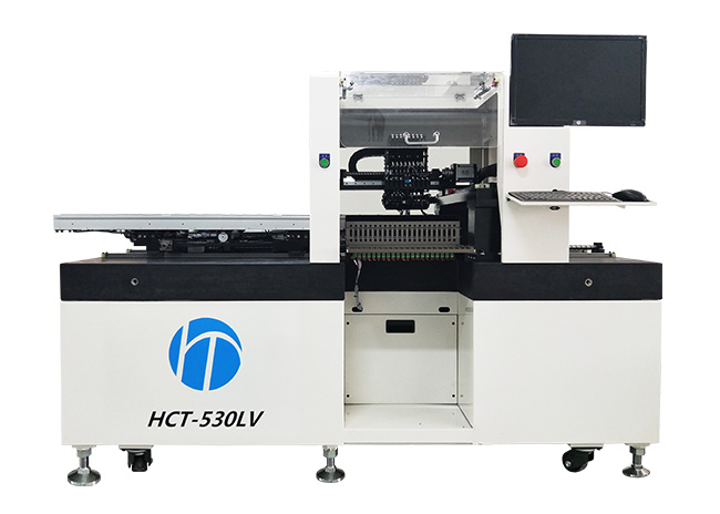 HCT-530LV 经济型全自动八头贴片机 LED贴片机 1.2米自动贴片机